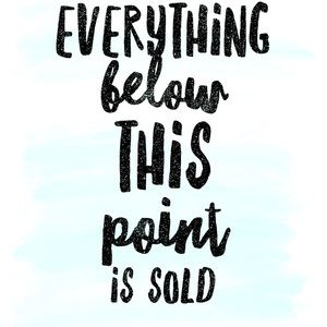 ✨ ALL SOLD PAST THIS POST ✨